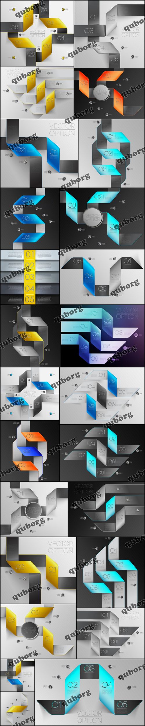 Stock Vector - Infographics Collection 65