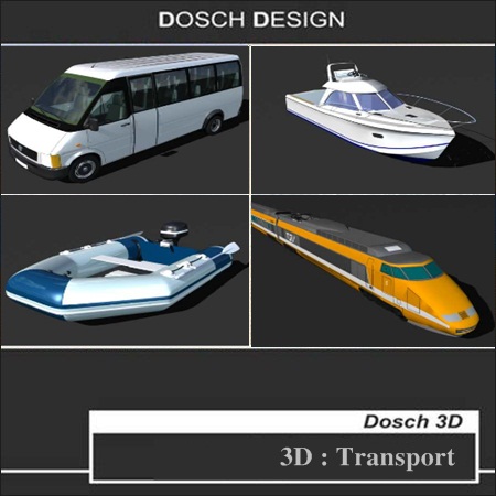 [3DMax] DOSCH DESIGN 3D Transport