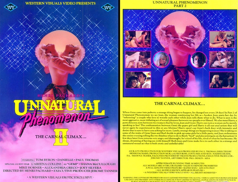 Unnatural Phenomenon #2 /   #2 (Henri Pachard, Western Visuals) [1986 ., Classic, Feature, Straight, Anal, Threesome, Hardcore, All Sex, VHSRip, 464p]