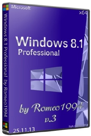 Windows 8.1 Professional x64 v.3 by Romeo1994 (RUS/2013)