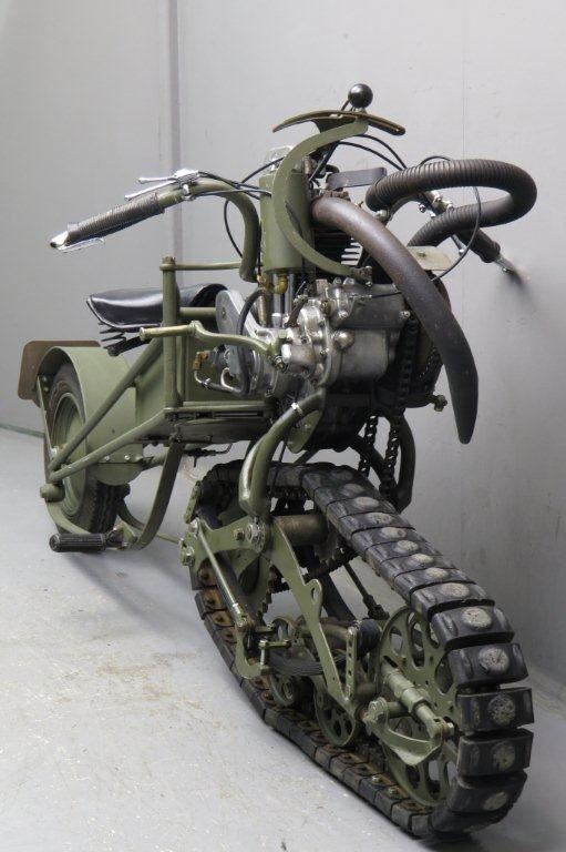 Гусеничный мотоцикл Mercier 1937
