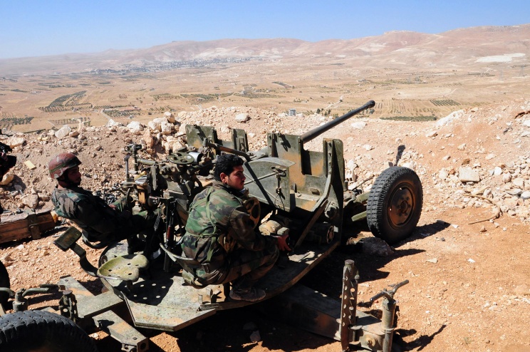 Сирийские войска остановили контрнаступление боевиков на подступах к Дамаску