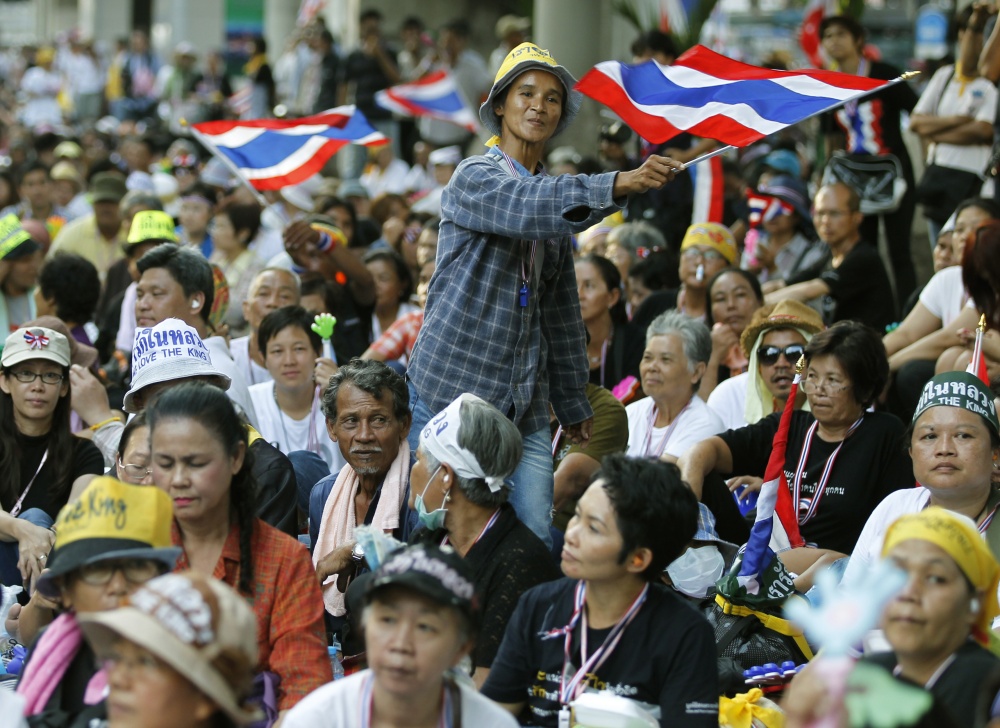 Антиправительственные акции в Таиланде