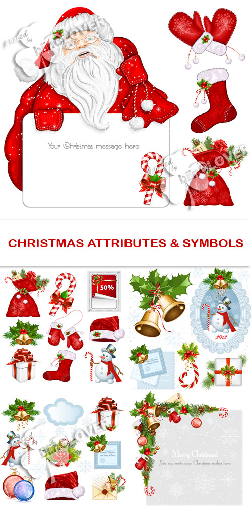 Christmas attributes and symbols 0530