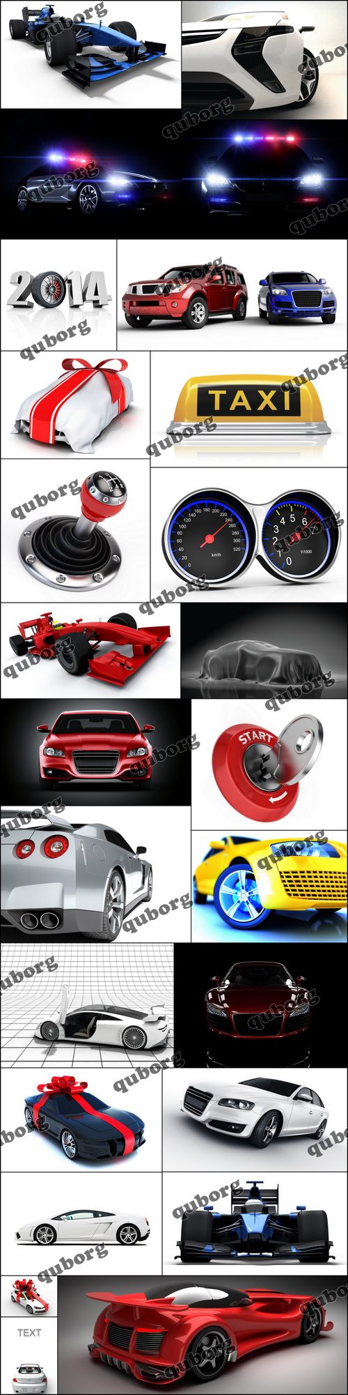 Stock Photos - 3D Render Cars 2