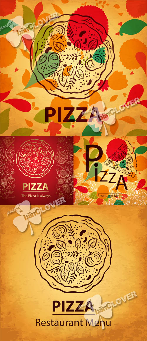 Pizza menu design 0533
