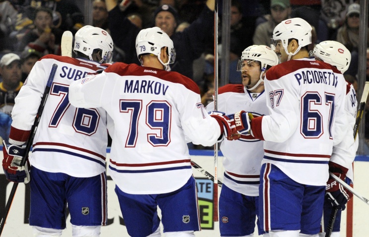 Передачи Маркова и Емелина помогли "Монреалю" обыграть "Нью-Джерси" в матче НХЛ