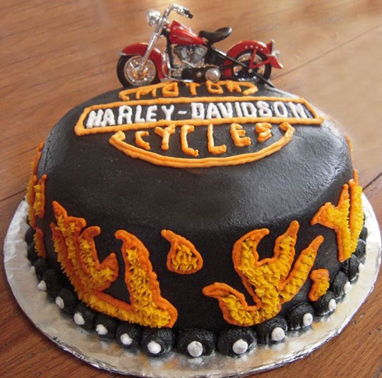 Мототорты и мотопирожные Harley-Davidson. Часть 2