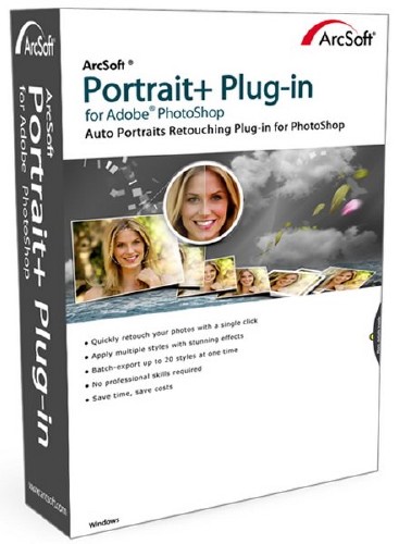 ArcSoft Portrait+ 3.0.0.61 Photoshop Plug-in + Rus
