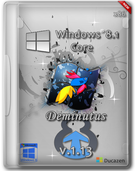 Windows 8.1 Core x86 Deminutus v.1.13 by Ducazen (RUS/2013)