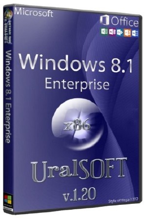 Windows 8.1 x86 Enterprise & Office2013 UralSOFT v.1.20 (RUS/2013)