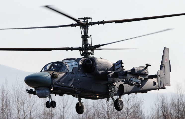Первые вертолёты Ка-52 "Аллигатор" пополнили парк армейской авиации ЗВО