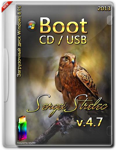 Boot USB Sergei Strelec 4.7 English version (2013/ENG)