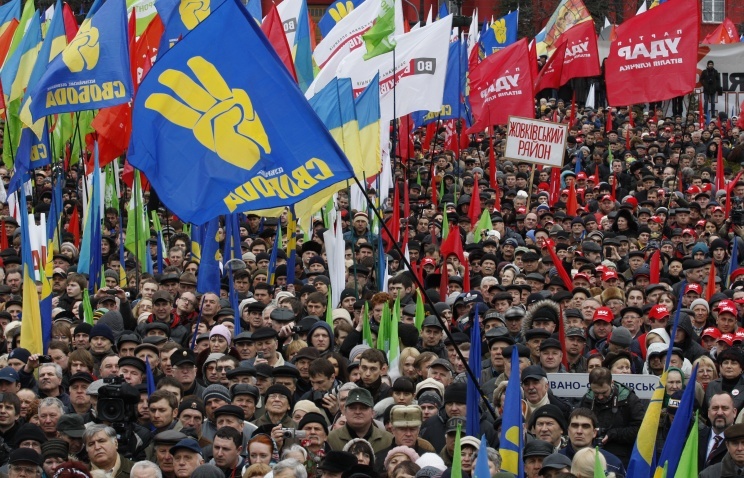 Украинская оппозиция озвучила условия переговоров с властями