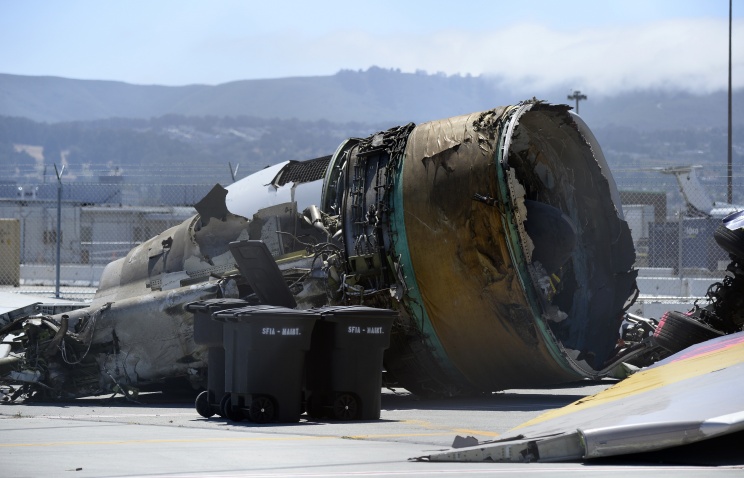 Следствие: пилот разбившегося в США "Боинга-777" знал, что самолет летел слишком медленно