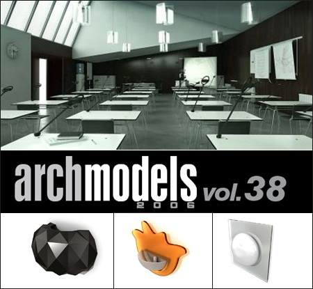 [3DMax] Evermotion Archmodels vol 38