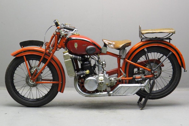 Старинный мотоцикл DKW Z500 Super-Sport 1929