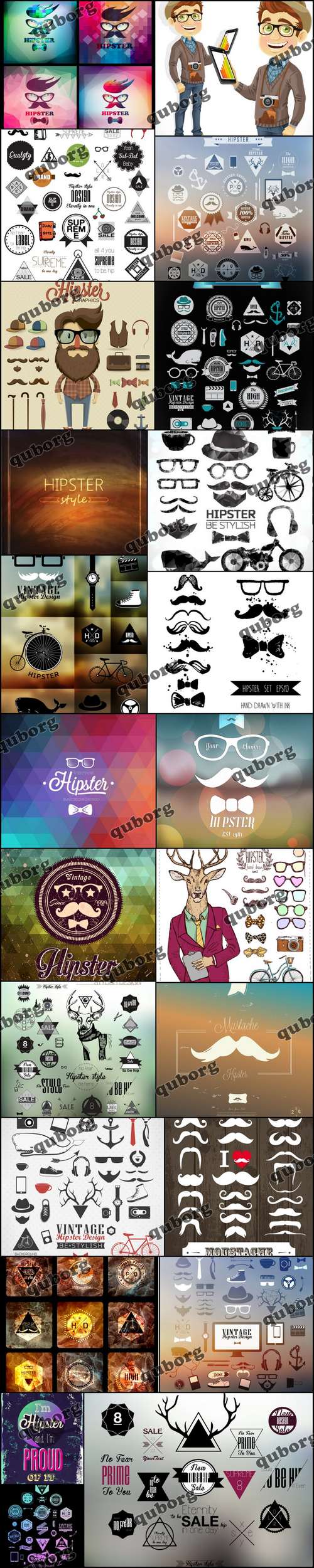 Stock Vector - Hipster Style 5