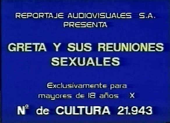 Greta y sus reuniones sexuales /      (Manuel Mateos) [1985 ., Feature, Classic, VHSRip]