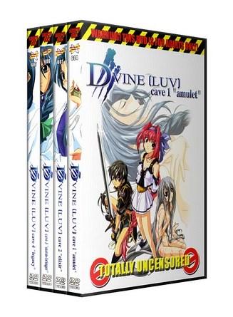 D+vine Luv / Dvine [Luv] /   (Ishihara Ayumi, Pink Pineapple, NuTech Digital) (ep. 1-4 of 4) [uncen] [2001 ., Tiny tits, Oral sex, Fantasy, Romance, Toys, Demons, 4x DVD5] [jap / eng]