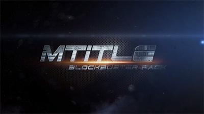 MotionVFX - mTitle Blockbuster Pack :March/292014