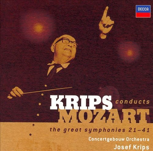Моцарт / Mozart - The Great Symphonies 21-41 [Krips - Concertgebouw Orchestra] (2007) FLAC