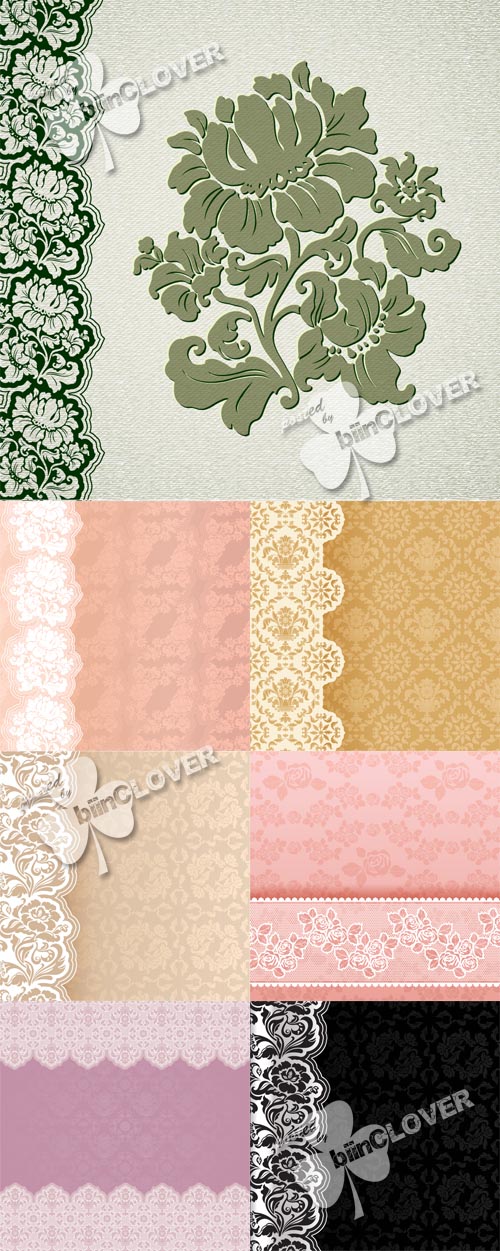 Background with lace 0554