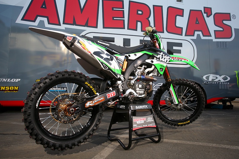 AMA Supercross 2014: мотоциклы (фото)
