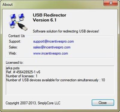 USB Redirector 6.1.1.2460 + Crack, Keygen, Patch, Serial and Activator