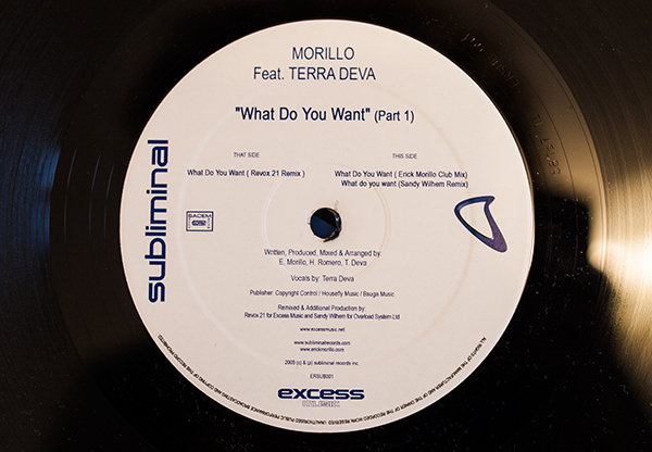Erick Morillo ft. Terra Deva - What Do You Want (France Vinyl, 12'') [2005]