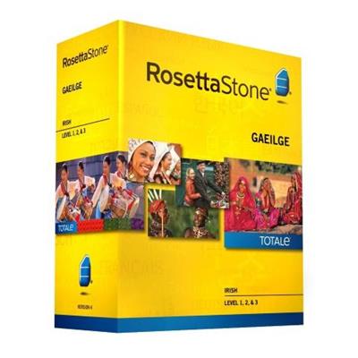 Rosetta Stone V3 Irish Levels 1 2 3 with Audio Companion