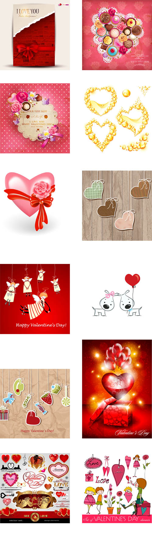 Happy Valentine`s Day card 0559