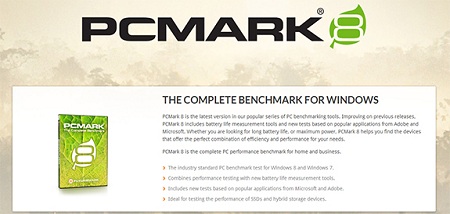 Futuremark PCMark 8 v2.0.191 Professional Edition