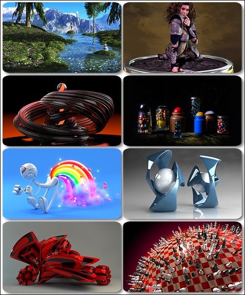 3D Обои - HD Картинки с компьютерной графикой (part 9)