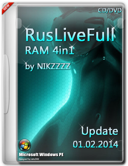 RusLiveFull RAM 4in1 by NIKZZZZ CD/DVD (01.02.2014)