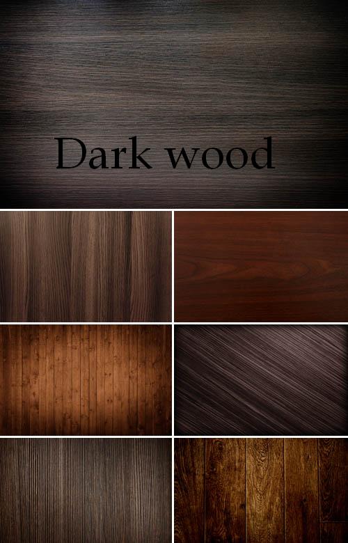 Темные древесные текстуры