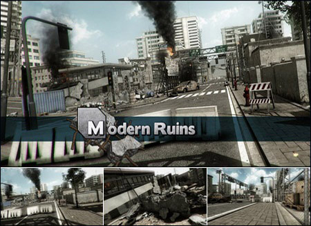 [3DMax]  Modern Ruins
