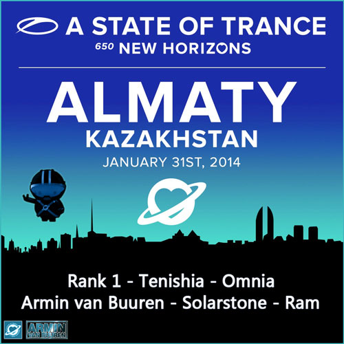 Armin van Buuren - A State Of Trance 650 - Live at Almaty (31.01.2014)