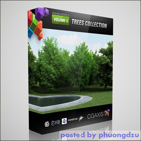CGAxis Models Volume 05: Trees