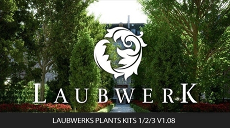 [Repost] Laubwerks Plants Kits 123 v1.08 C4D and 3DSMAX WIN