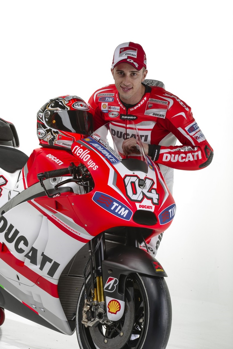 Команда Ducati представила прототип Ducati Desmosedici GP14