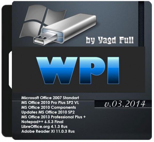 WPI by Yagd Full BS Post Installer v.3.2014 17.03 (x86/x64/2014)