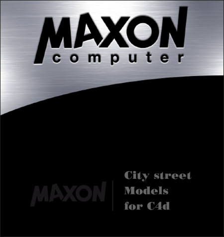 [3DMax]  Maxon City street models for C4d