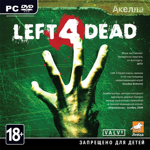 Left 4 Dead (2008/RUS/ENG/MULTi19/RePack by Tolyak26)
