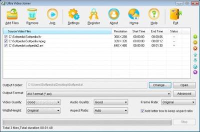 Aone Ultra Video Joiner 6.5.0401 Portable :April.27.2014