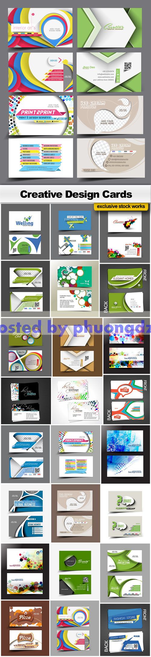 Creative Design Cards Collection 4