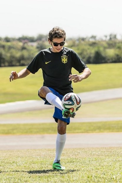 Валентино Росси побывал в Бразилии