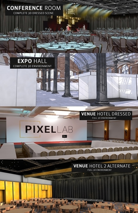 The Pixel Lab Events & Exhibitions Pack