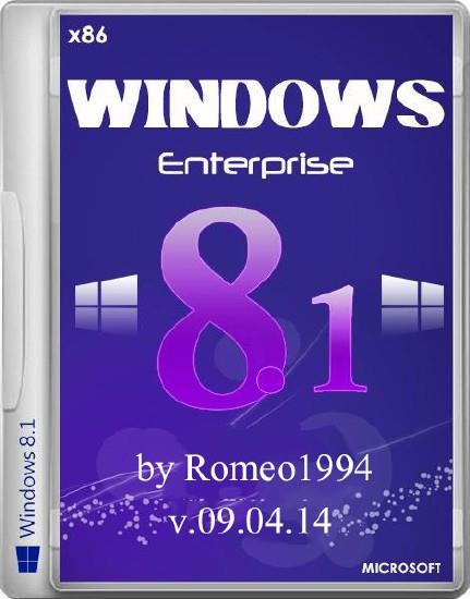 Windows 8.1 Enterprise x86 Update 1 v.09.04.14 by Romeo1994 (2014/RUS)