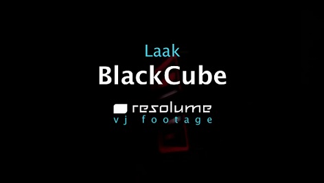 Resolume Footage   BlackCube MOV 1080p